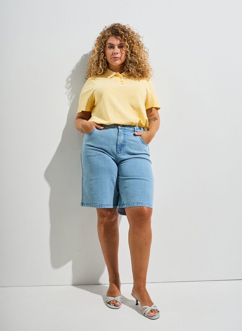 Kort&auml;rmad pik&eacute;tr&ouml;ja, Gul, Image image number 0