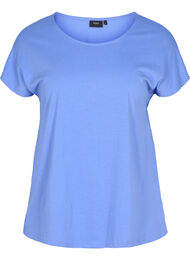 T-shirt i bomullsmix, Ultramarine