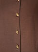 Figurn&auml;ra cardigan i jersey med dekorativa knappar, Brun, Packshot image number 2