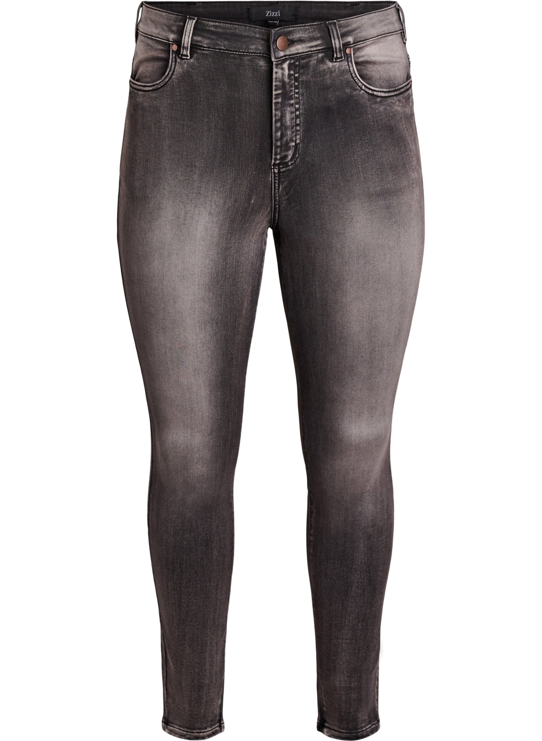 Supersmala Amy-jeans med h&ouml;g midja