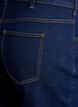 Croppade Vera-jeans med raka ben, Bl&aring;, Packshot image number 3