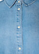 Jeansskjorta i lyocell med tryckknappar, Bl&aring;, Packshot image number 2