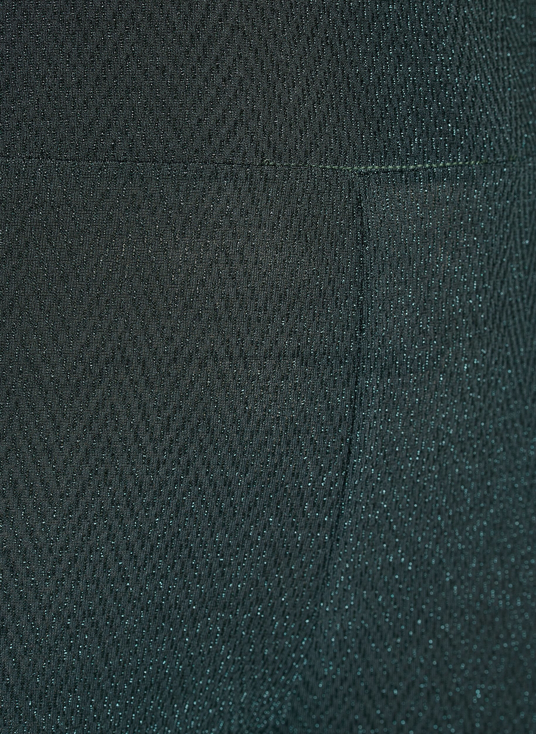 Zizzi Leggings med glitterm&ouml;nster, Gr&ouml;n, Packshot image number 2