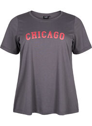 T-shirt från FLASH med tryck, Iron Gate Chicago