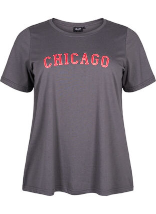 T-shirt från FLASH med tryck, Iron Gate Chicago, Packshot image number 0