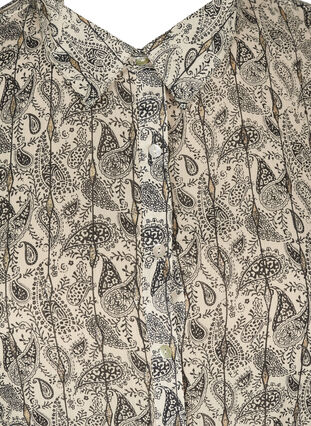 Långärmad klänning med paisley-mönster, AOP: PAISLEY, Packshot image number 2