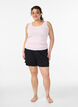 Topp med spetskant, Rosa, Model image number 1