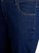 Croppade Vera-jeans med raka ben, Bl&aring;, Packshot image number 2