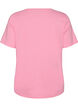 T-shirt med tryck, Rosa, Packshot image number 1