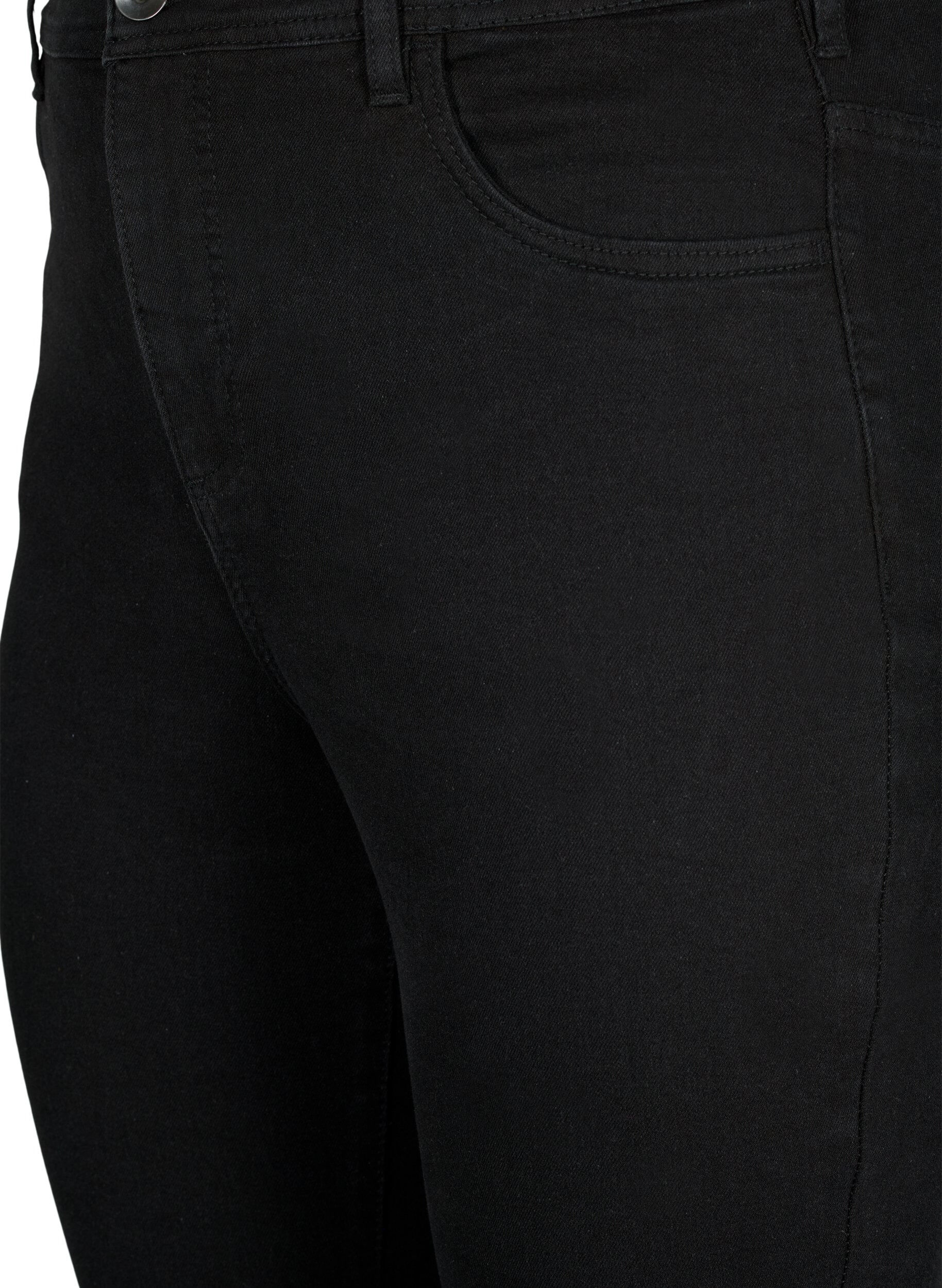 ZizziJeans med super slim passform, Svart, Packshot image number 2
