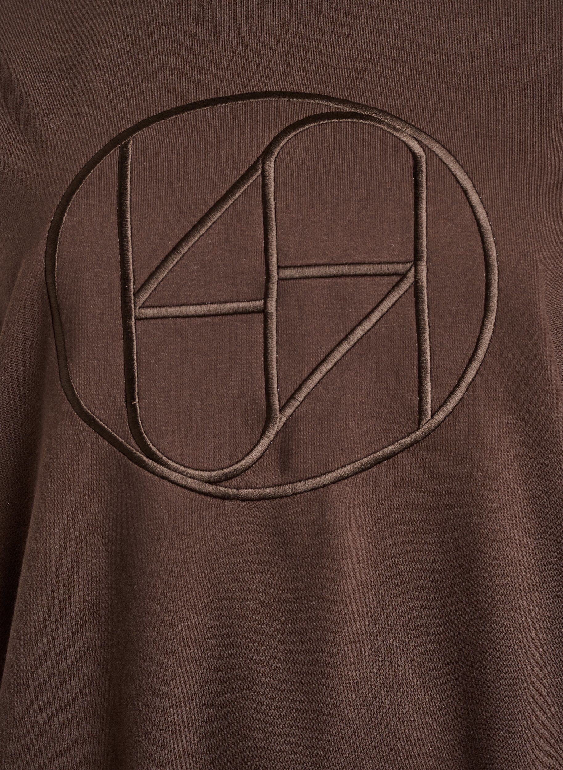 ZizziSweatshirt med motiv, Brun, Packshot image number 2