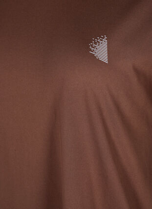 Kortärmad t-shirt för träning, Chocolate Martini, Packshot image number 2