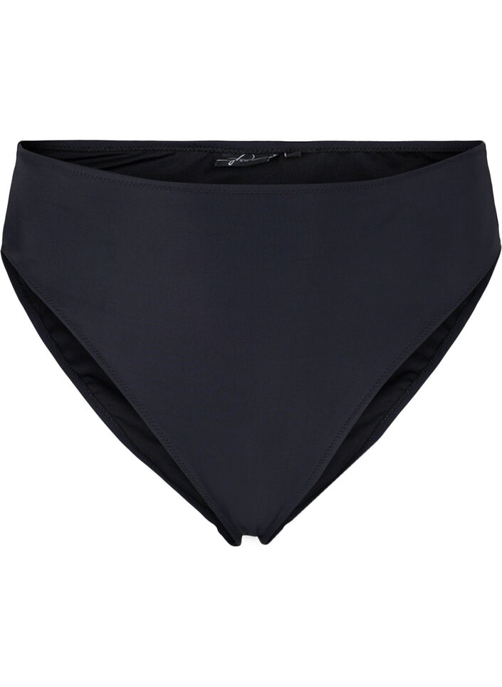 Bikinitrosa med hög midja, Black, Packshot image number 0