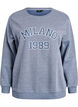 Sweatshirt med broderat Milan-motiv, Grå, Packshot image number 0