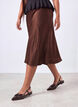 Slingback med rosett och lack-look, Brun, Model image number 0