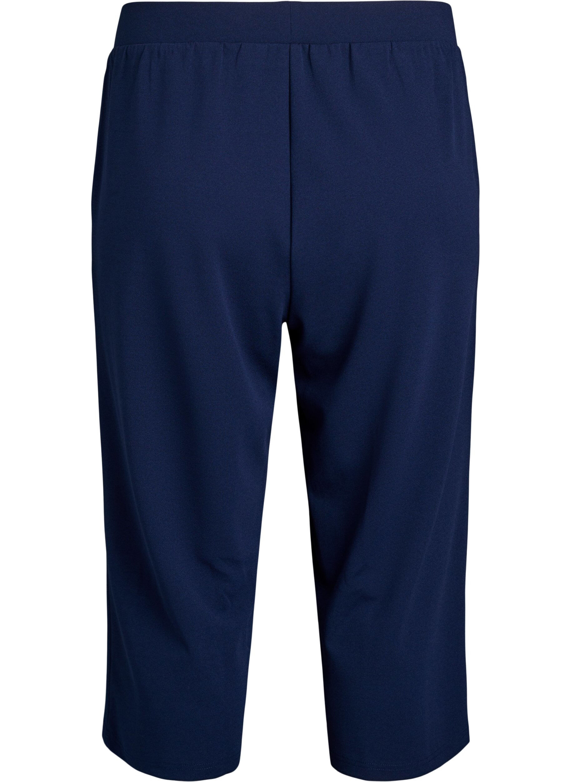 Zizzi FLASH - H&ouml;gmidjade knickers med l&ouml;s passform, Bl&aring;, Packshot image number 1