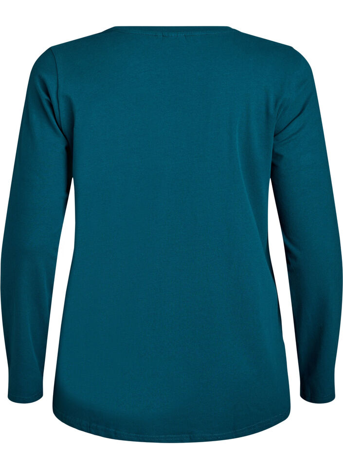 Baskopp i jersey med l&aring;nga &auml;rmar, Gr&ouml;n, Packshot image number 1