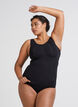 Shapeweartopp med breda remmar, Svart, Model image number 2