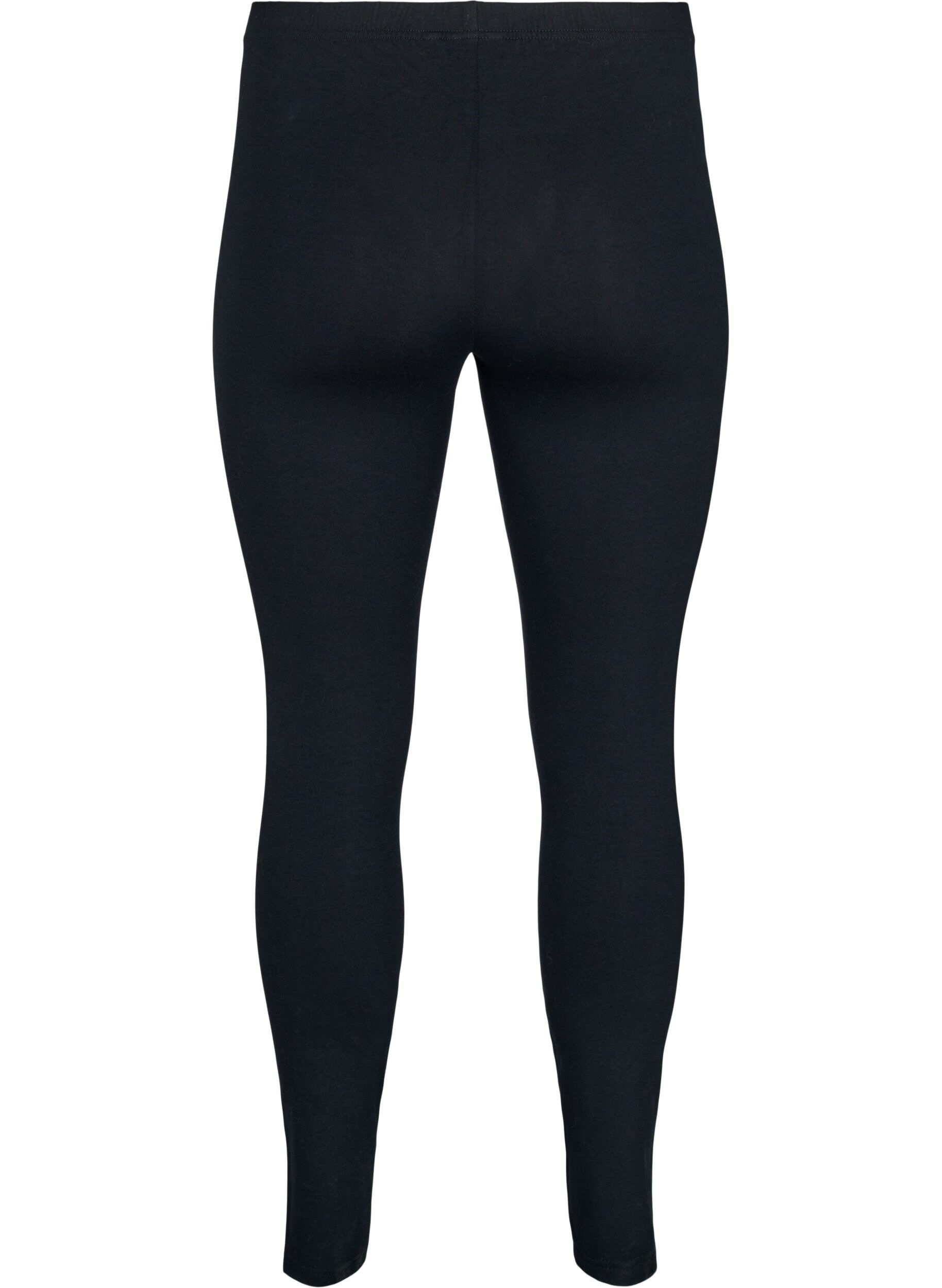 ZizziBasleggings med extra l&auml;ngd, Svart, Packshot image number 1