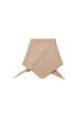 Stickad triangelhalsduk, Beige, Packshot image number 1