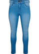 Super slim Amy jeans med h&ouml;g midja, Light blue, Packshot image number 0