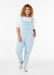 Randiga denim h&auml;ngselbyxor?, Bl&aring;, Model image number 0