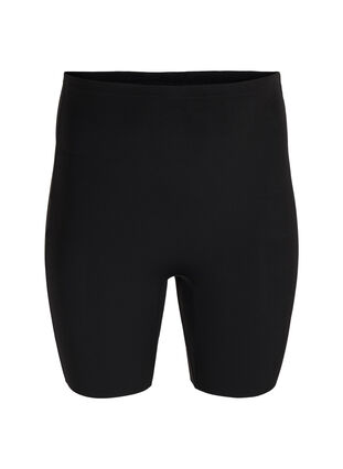 Light shapewear shorts med hög midja, Black, Packshot image number 0