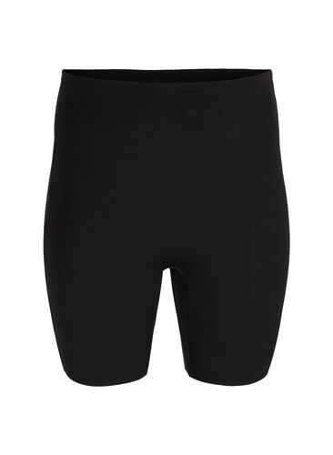 Light shapewear shorts med hög midja, Black, Packshot image number 0