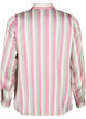 Randig satinskjorta med krage, Rose Stripe, Packshot image number 1