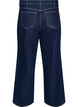 Myra jeans med h&ouml;g midja och bred passform, Bl&aring;, Packshot image number 1