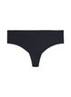 1-pack invisible g-string, Svart, Packshot image number 2