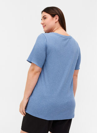Ribbad t-shirt, Infinity , Model image number 1