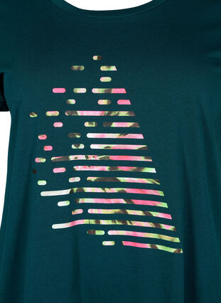  T-shirt till träning med print, Ponderosa Pine w. A, Packshot image number 2