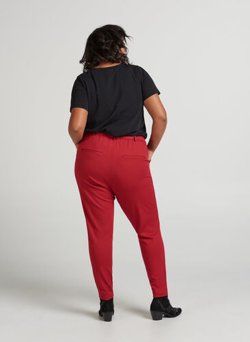 ZMaddison, cropped, pant, Red as Sample, Model image number 0