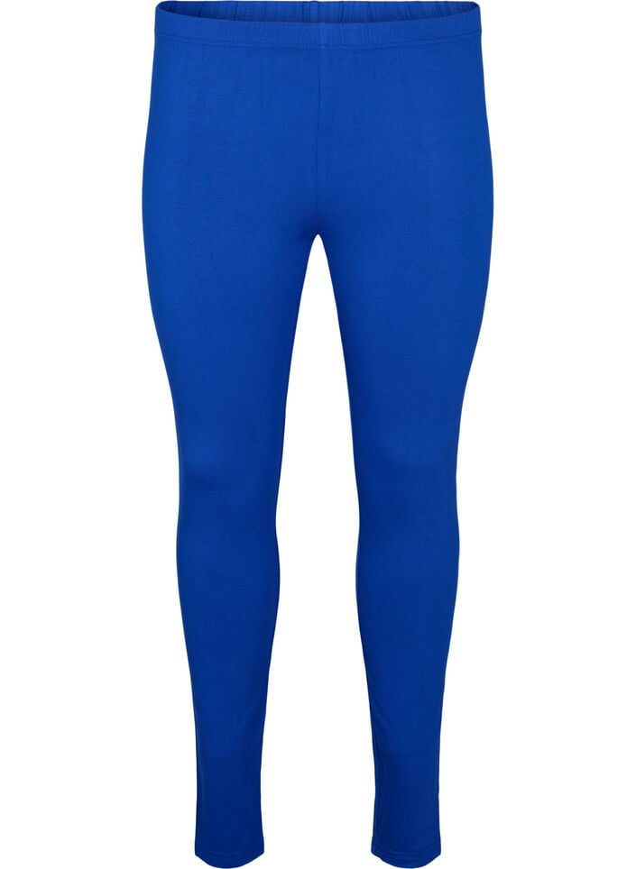 Basleggings i viskos, Bl&aring;, Packshot image number 0