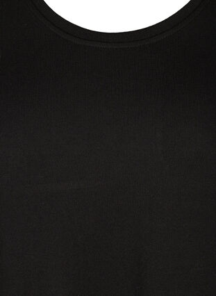 Klänning med långa ärmar, Black , Packshot image number 2