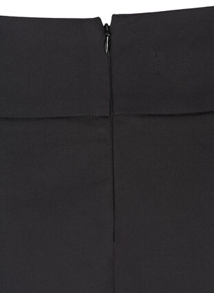 Klassisk kjol i bomullsmix, Black, Packshot image number 3