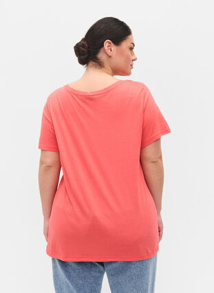 Kortärmad t-shirt med dragsko i nederkant, Dubarry, Model image number 1