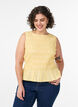 Smocktopp med b&aring;tringning och peplum, Gul, Model image number 0