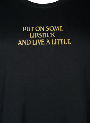 FLASH - T-shirt med motiv, Black Lips, Packshot image number 2
