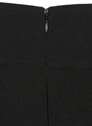 Pennkjol med blixtlås, Black, Packshot image number 2