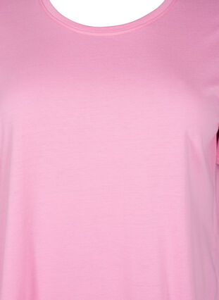 FLASH - T-shirt med rund halsringning, Begonia Pink, Packshot image number 2