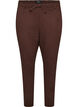 Croppade Maddison byxor, Brun, Packshot image number 0