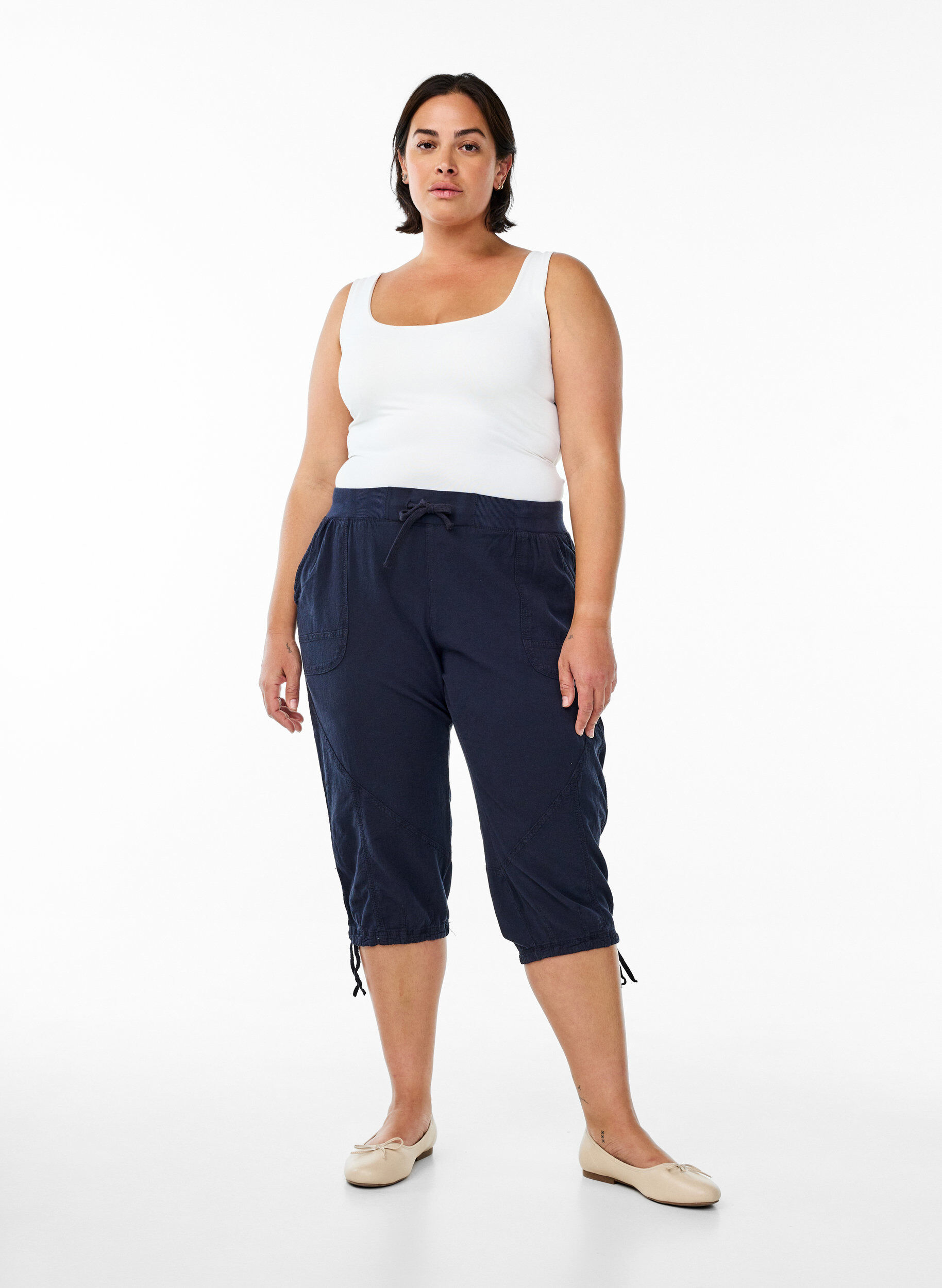 Knickers i bomull, Bl&aring;, Model