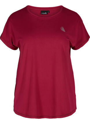 T-shirt, Beet Red, Packshot image number 0