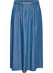 Maxikjol i TENCEL&trade; lyocell med denimlook, Bl&aring;, Packshot image number 0