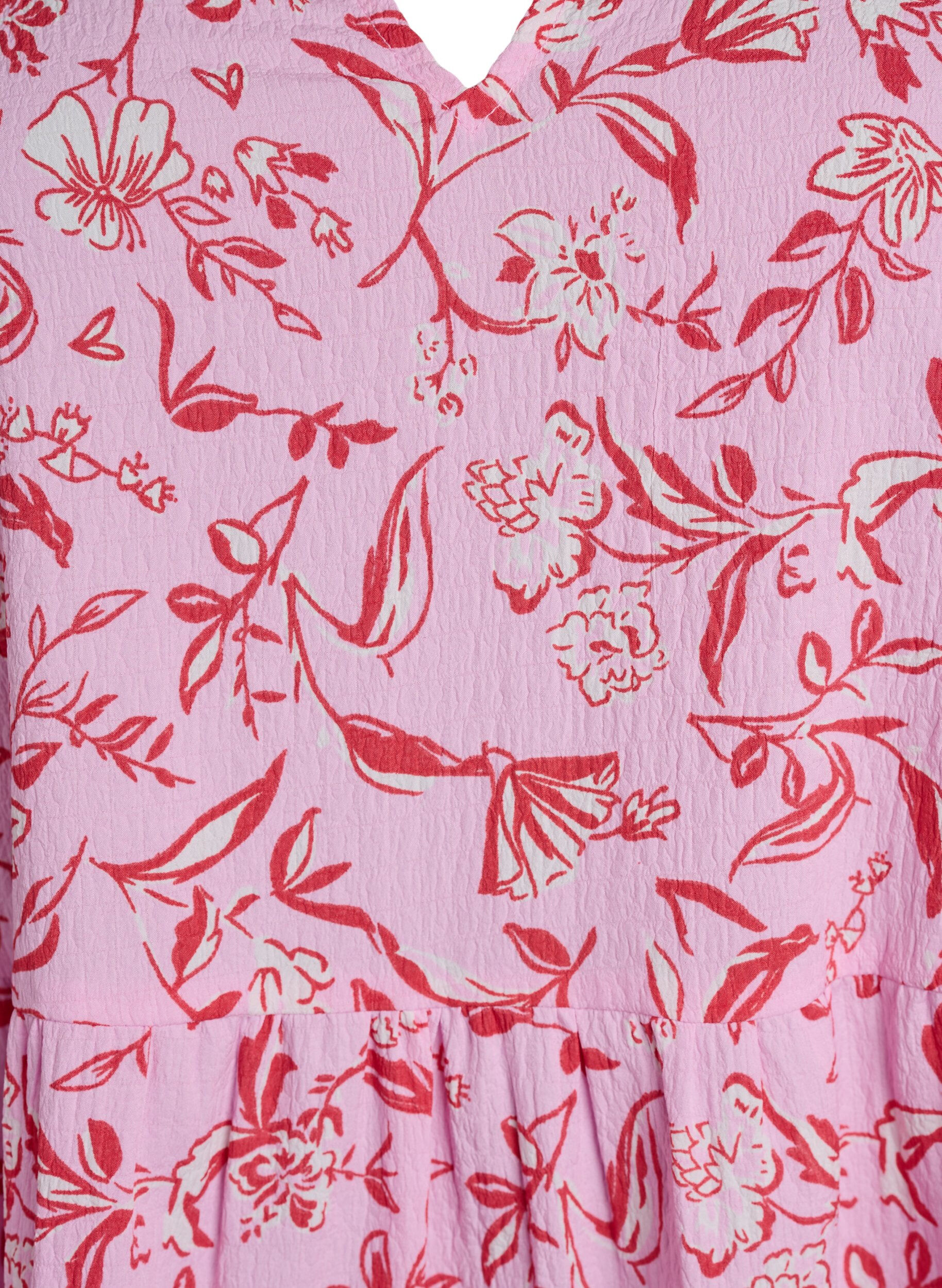 ZizziKort a-linjeformad kl&auml;nning, Lila, Packshot image number 2