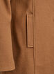 Kort kappa med a-linjeformad passform, Brun, Packshot image number 3