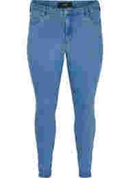 Super slim Amy jeans med hög midja, Light blue
