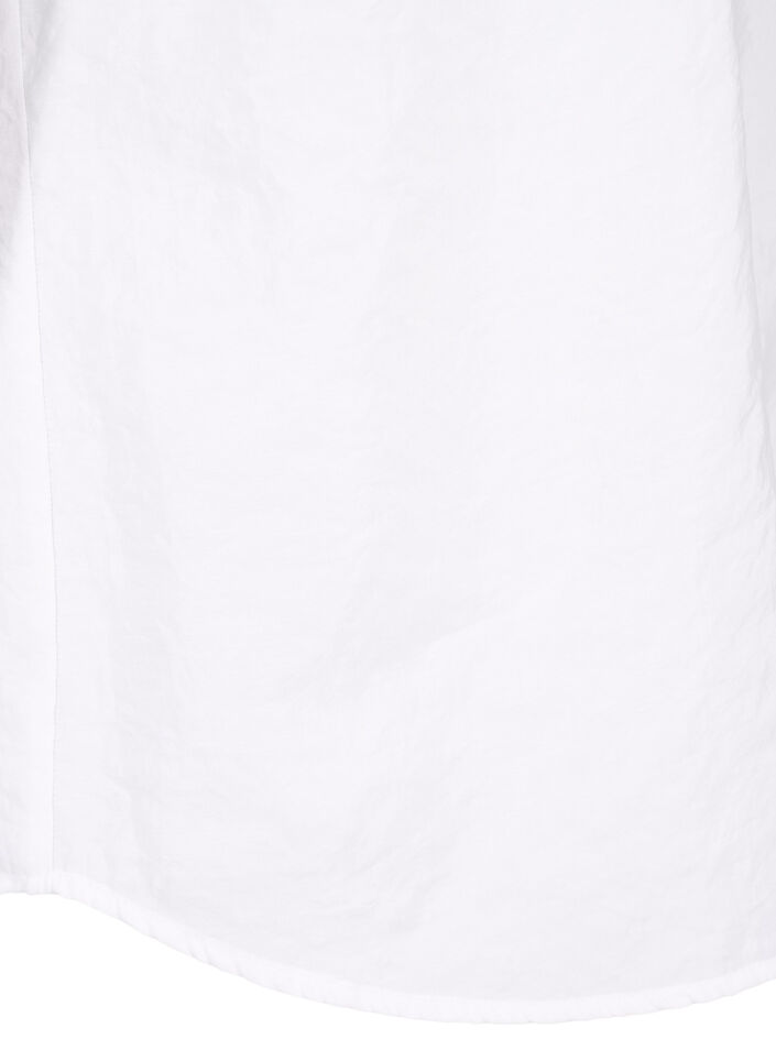 Långärmad skjorta i TENCEL™ Modal, Bright White, Packshot image number 3